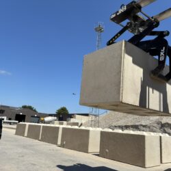 Statische E-Power betonnen stapelblokken kantelaar + klem