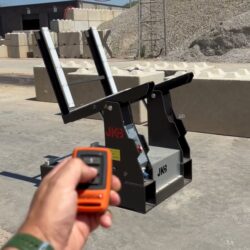 Statische E-Power betonnen stapelblokken kantelaar + klem