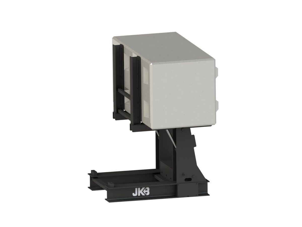 Statische betonnen stapelblokken kantelaar + klem